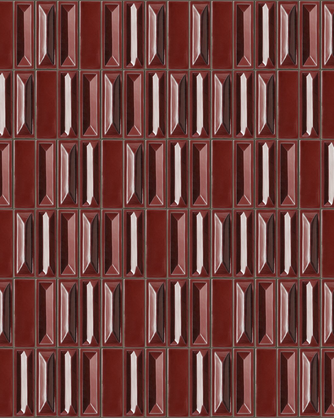 Superficie posata in IN&OUT rosso